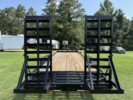 New 2025 Caliber Trailer Mfg 7x2216K Equipment Trailer