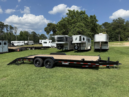 New 2025 Caliber Trailer Mfg 7x2216K Equipment Trailer
