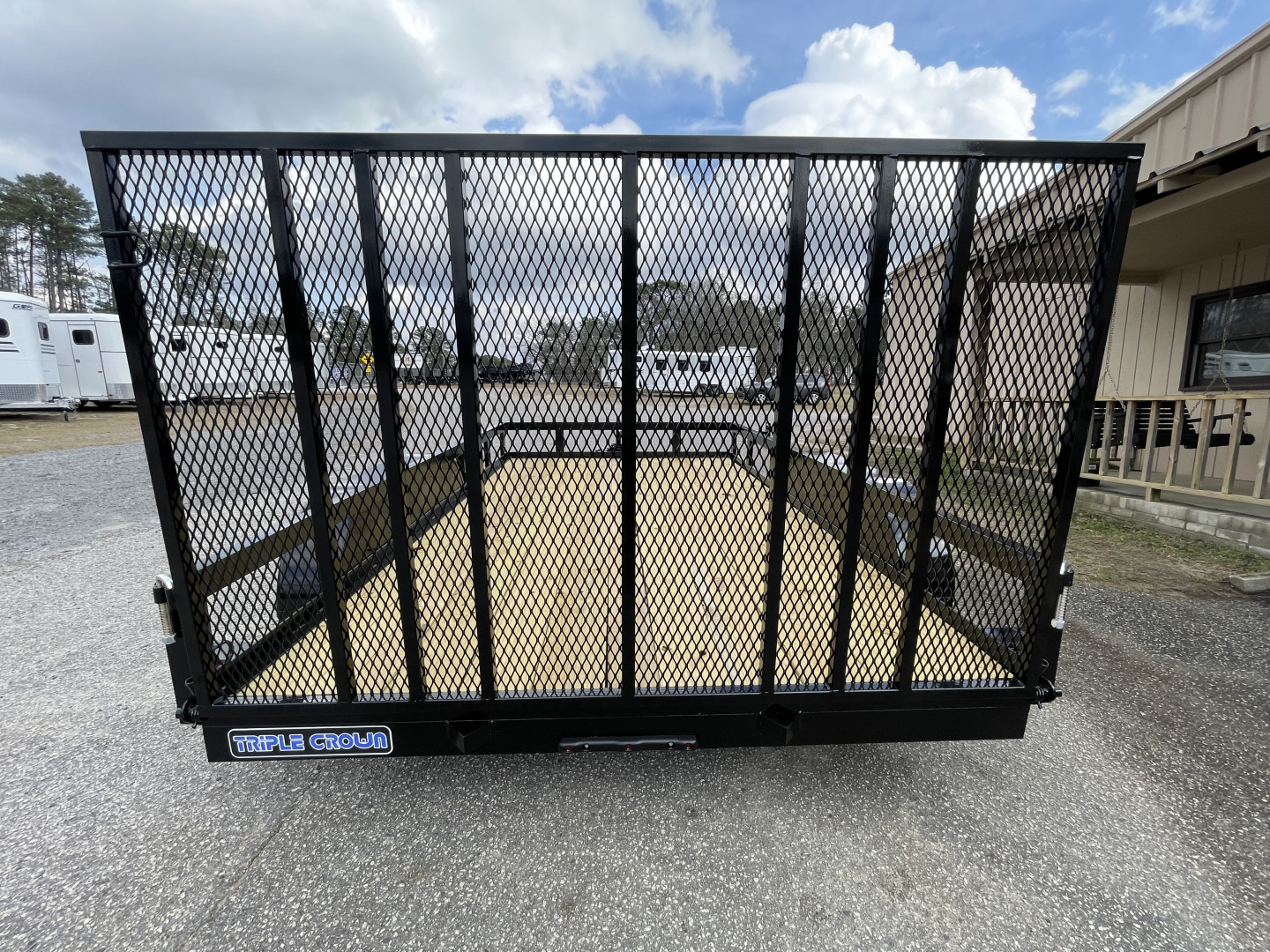 New 2026 Triple Crown Trailers 7x12TA Utility Trailer