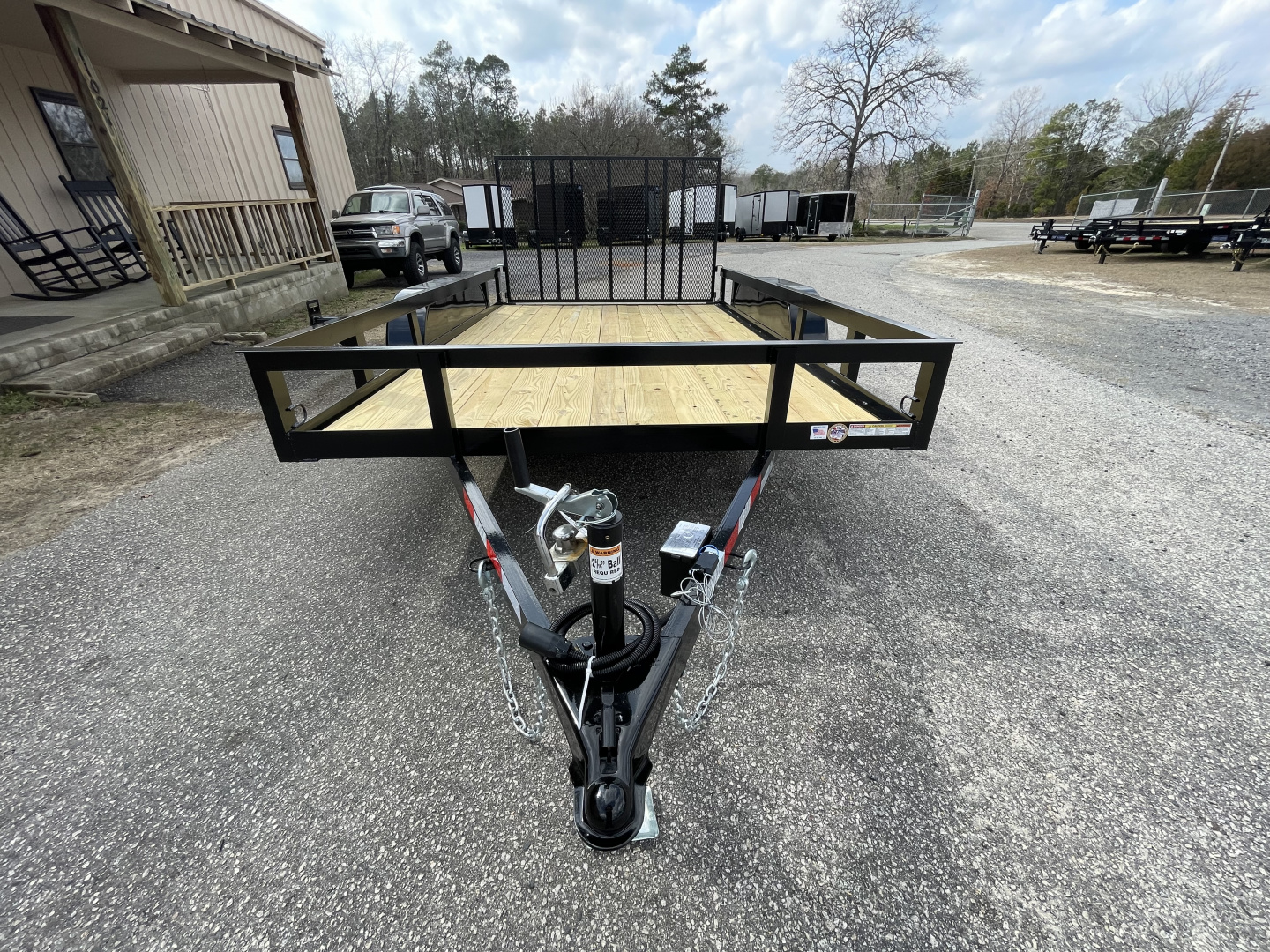 New 2026 Triple Crown Trailers 7x12TA Utility Trailer