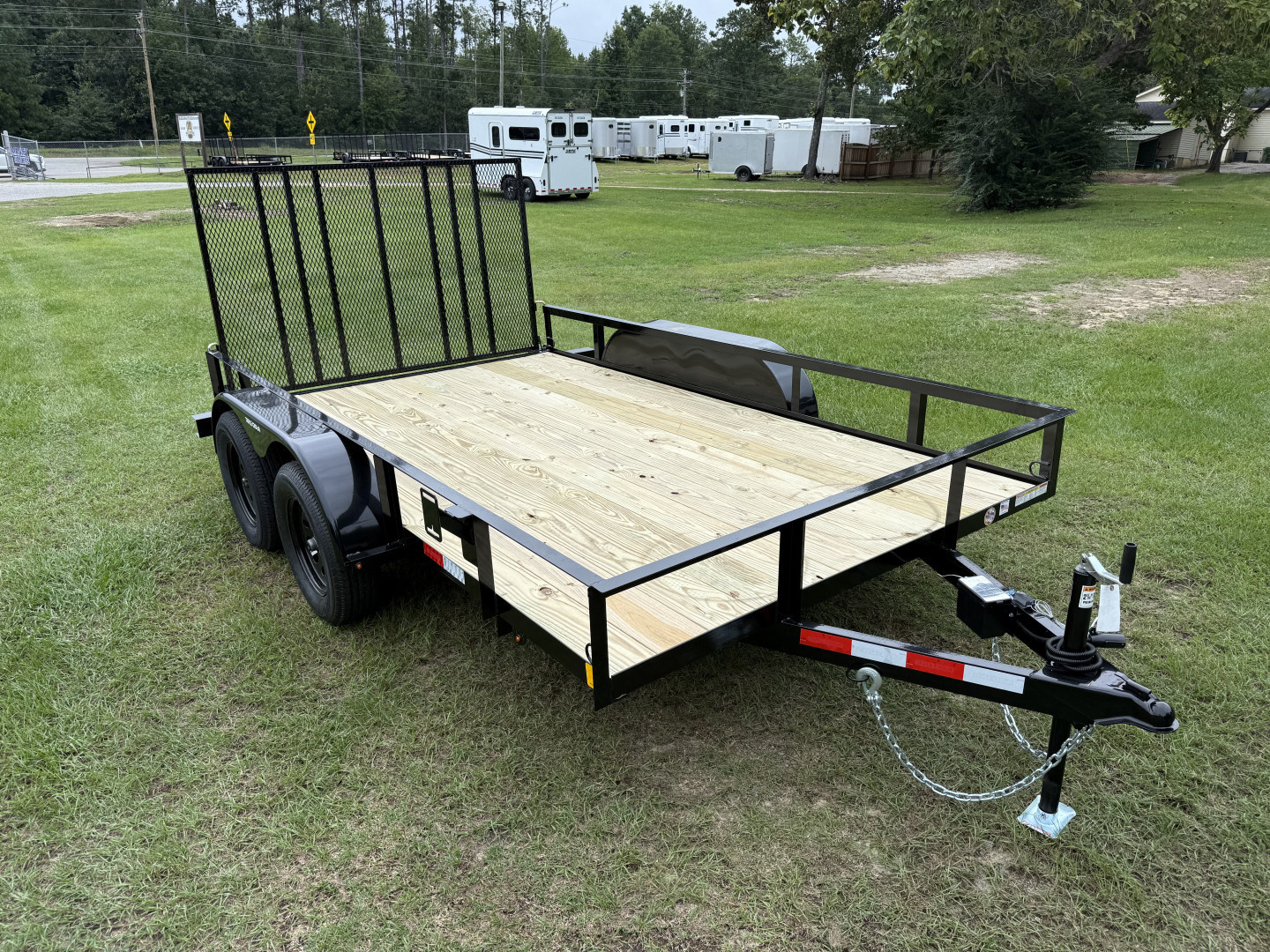 New 2026 Triple Crown Trailers 7x12TA Utility Trailer