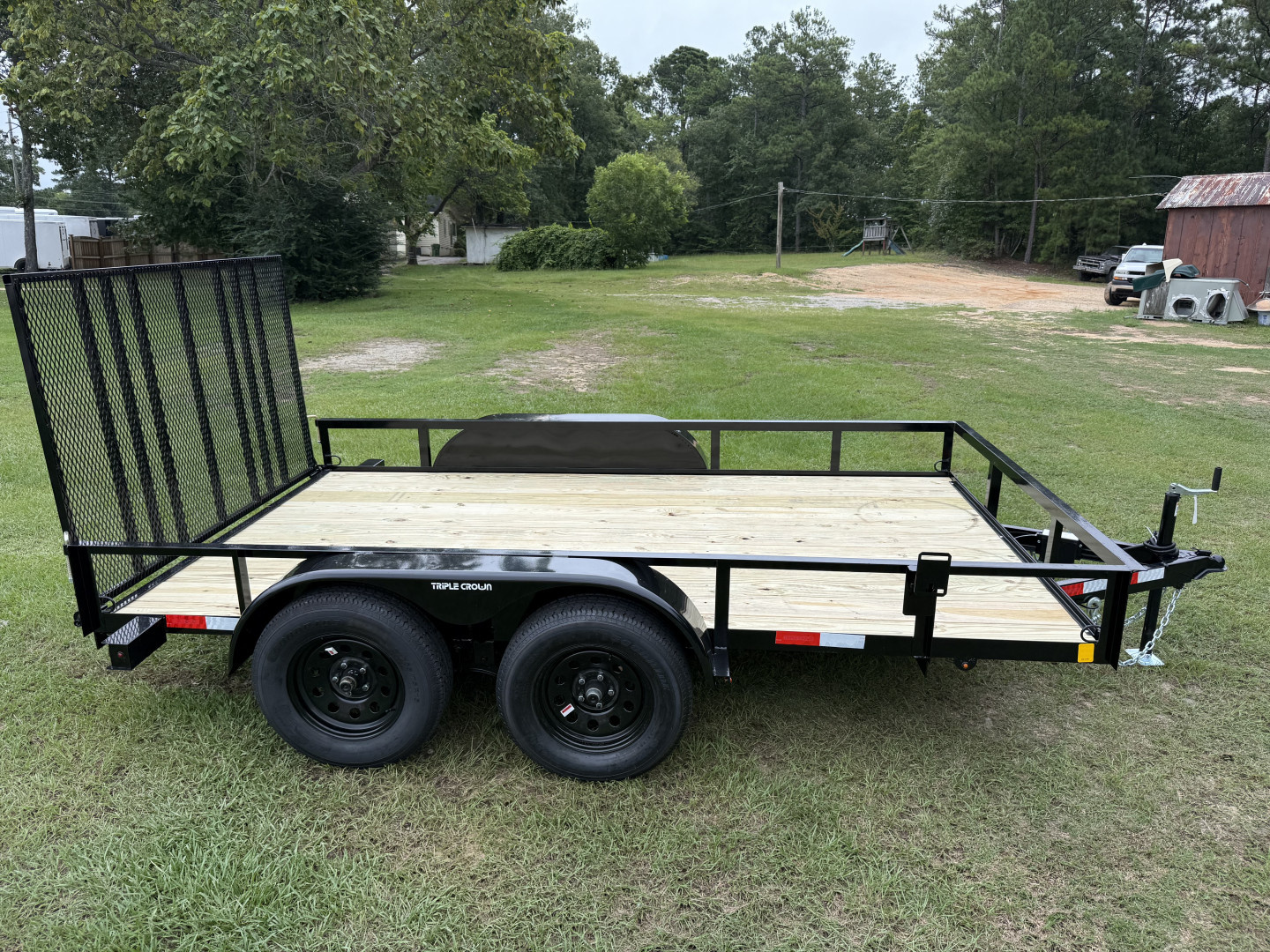 New 2026 Triple Crown Trailers 7x12TA Utility Trailer