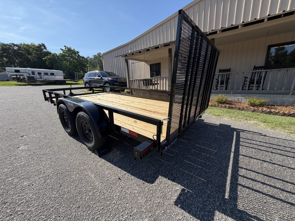 New 2026 Triple Crown Trailers 7x14TA Utility Trailer