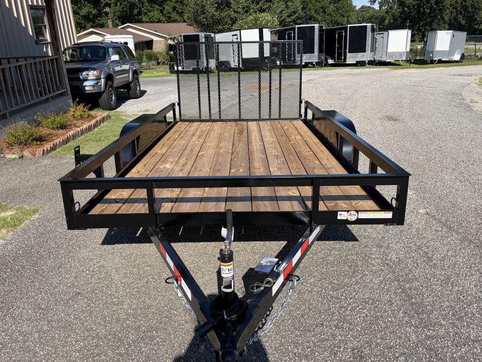 New 2026 Triple Crown Trailers 7x14TA Utility Trailer