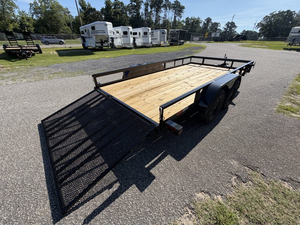 New 2026 Triple Crown Trailers 7x14TA Utility Trailer
