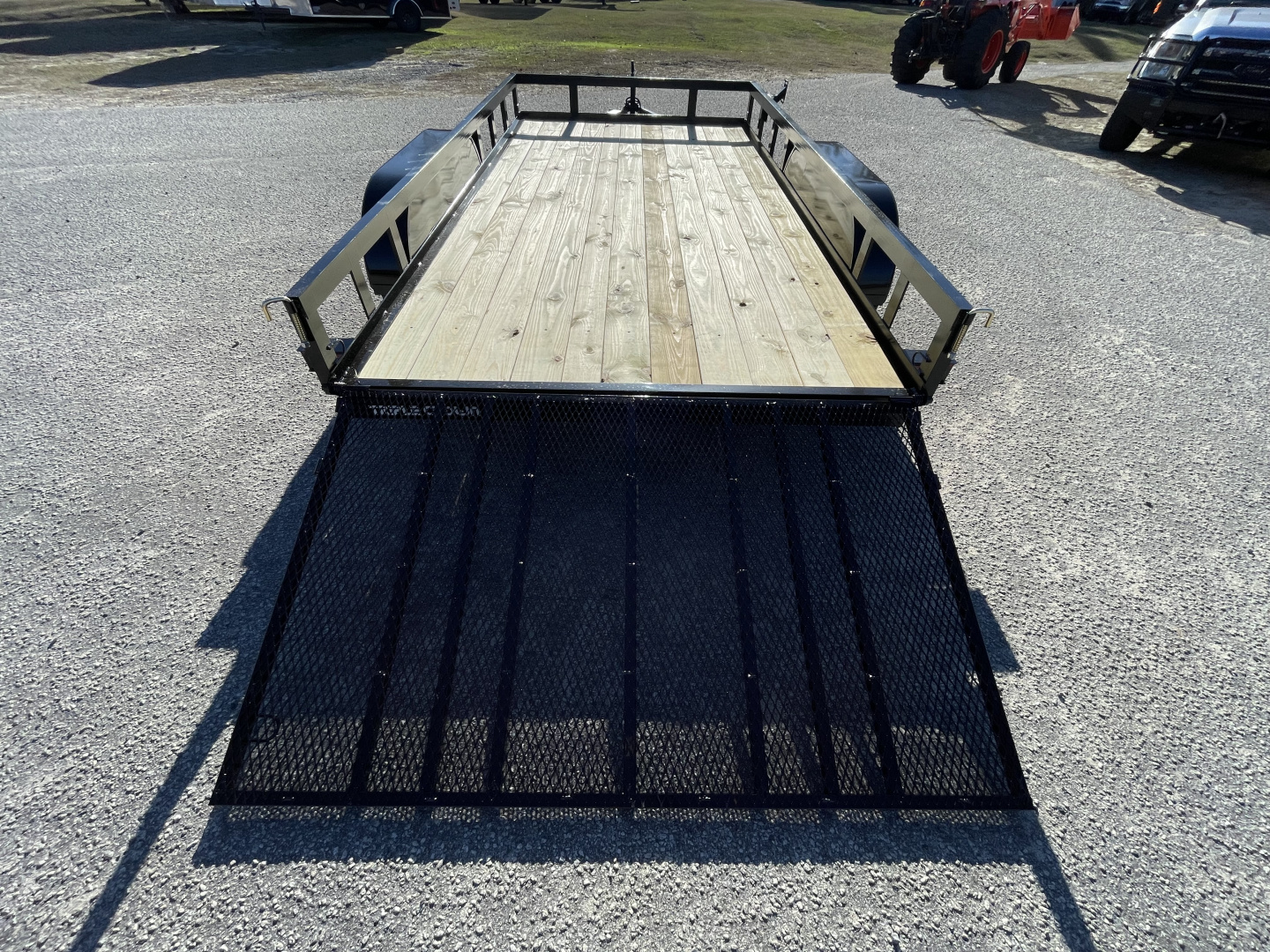 New 2026 Triple Crown Trailers 7x14TA Utility Trailer
