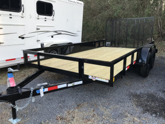 New 2025 Triple Crown Trailers 7x14TAHD Utility Trailer