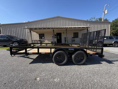 New 2026 Triple Crown Trailers 7x14TA Utility Trailer
