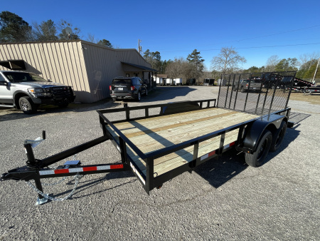 New 2026 Triple Crown Trailers 7x14TA Utility Trailer