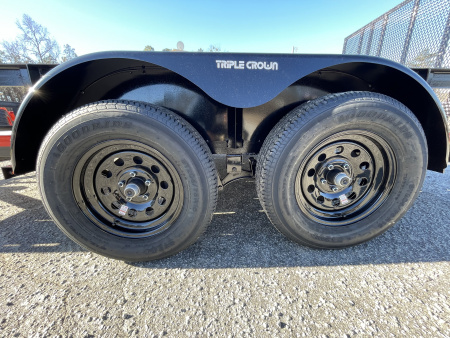New 2026 Triple Crown Trailers 7x14TA Utility Trailer