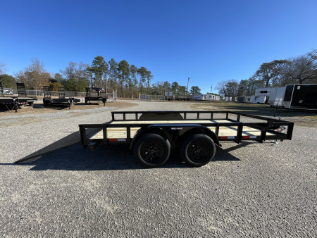 New 2026 Triple Crown Trailers 7x14TA Utility Trailer