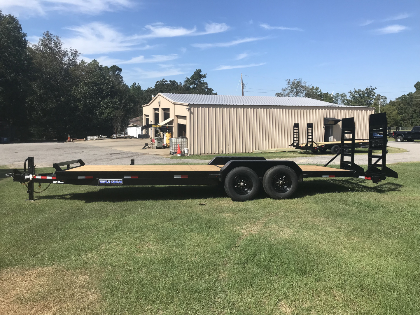 New 2026 Triple Crown Trailers 7X24 14K Equipment Trailer