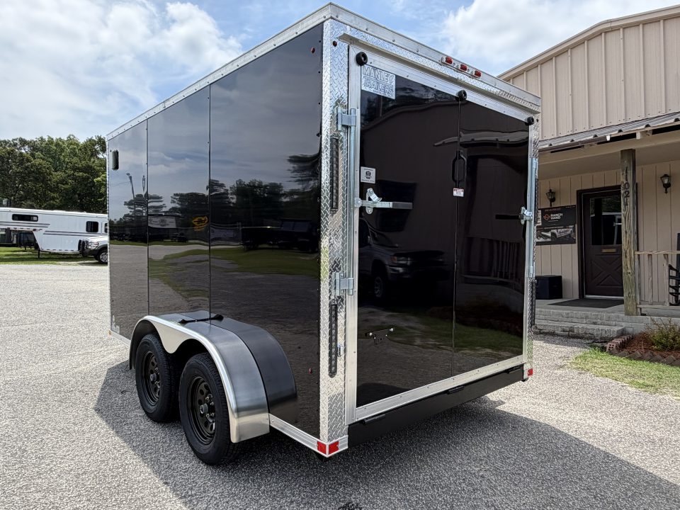 New 2025 Manley Trailers 7x12TA Cargo / Enclosed Trailer