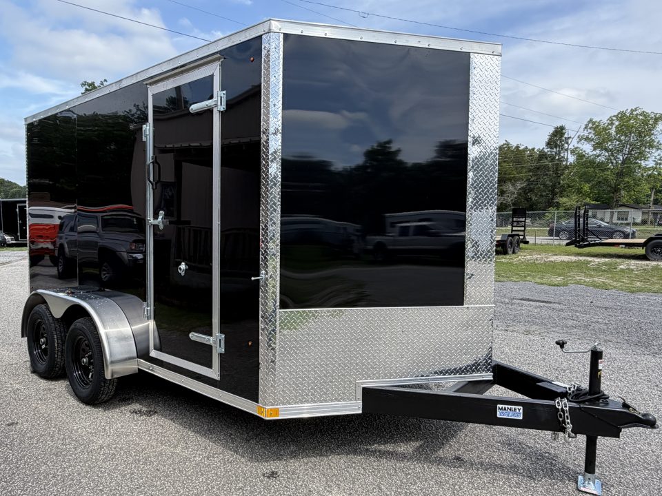 New 2025 Manley Trailers 7x12TA Cargo / Enclosed Trailer