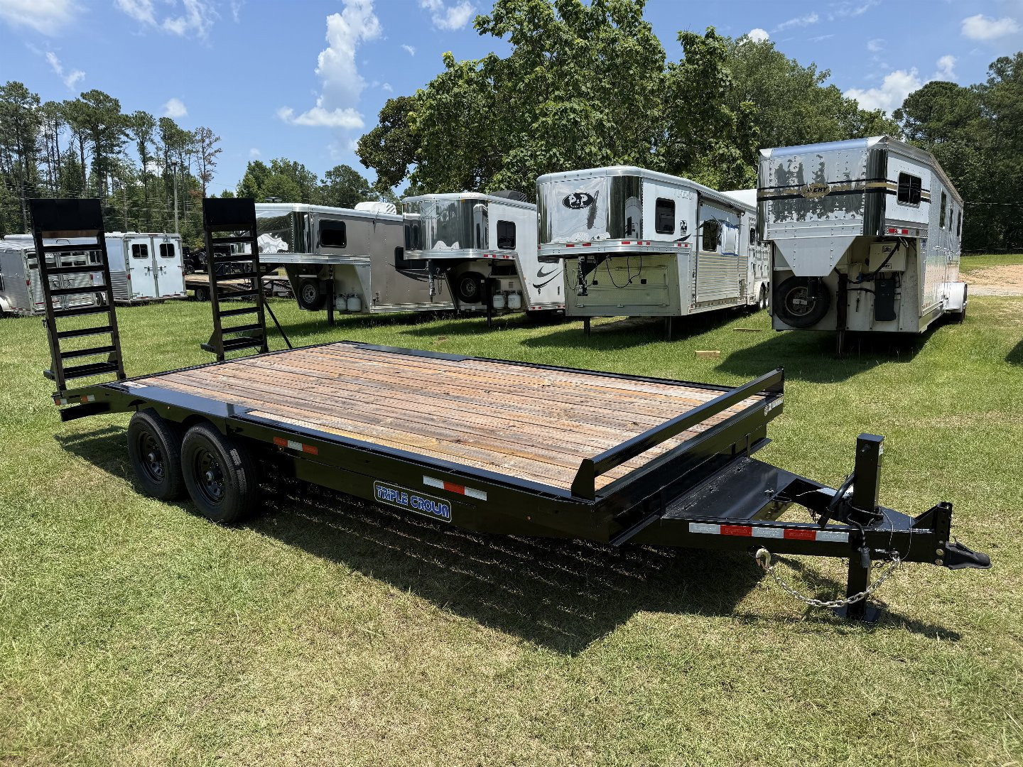 New 2026 Triple Crown Trailers 8X20DO14K Equipment Trailer
