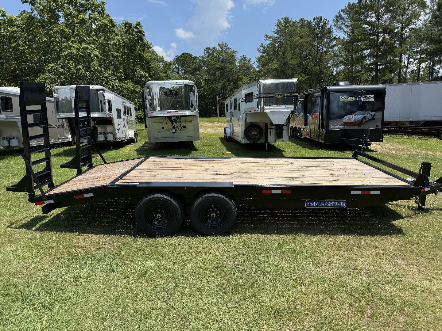 New 2026 Triple Crown Trailers 8X20DO14K Equipment Trailer