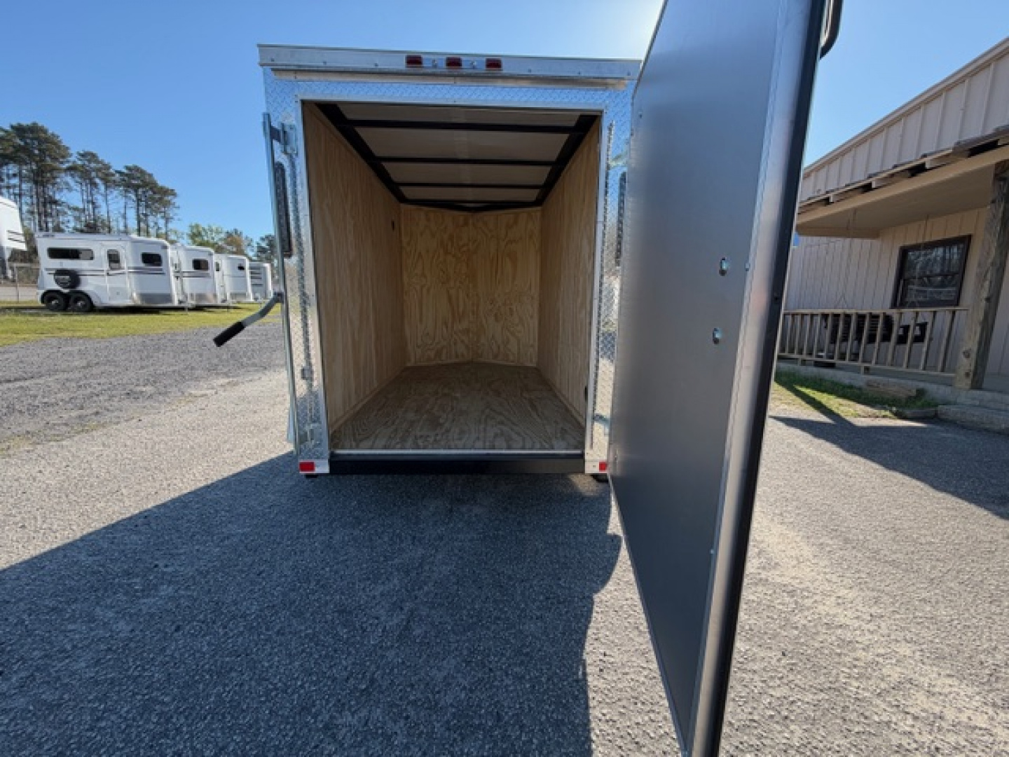 New 2026 Manley Trailers 5x8SA Cargo / Enclosed Trailer
