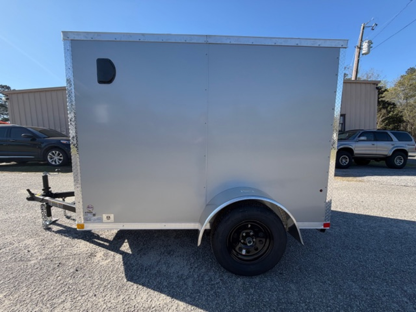 New 2026 Manley Trailers 5x8SA Cargo / Enclosed Trailer