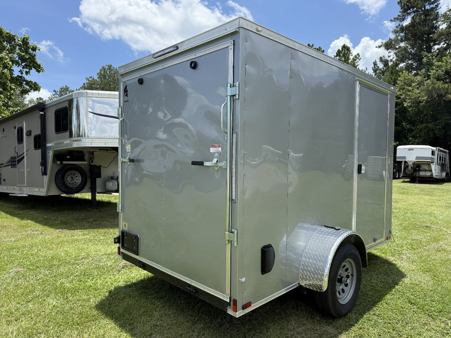 New 2025 Spartan Cargo 6x10SA Cargo / Enclosed Trailer