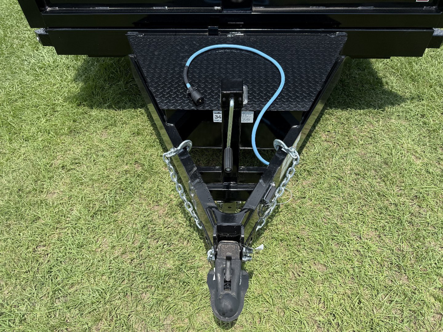 New 2025 Hawke Trailers 7x12 12K Dump Trailer