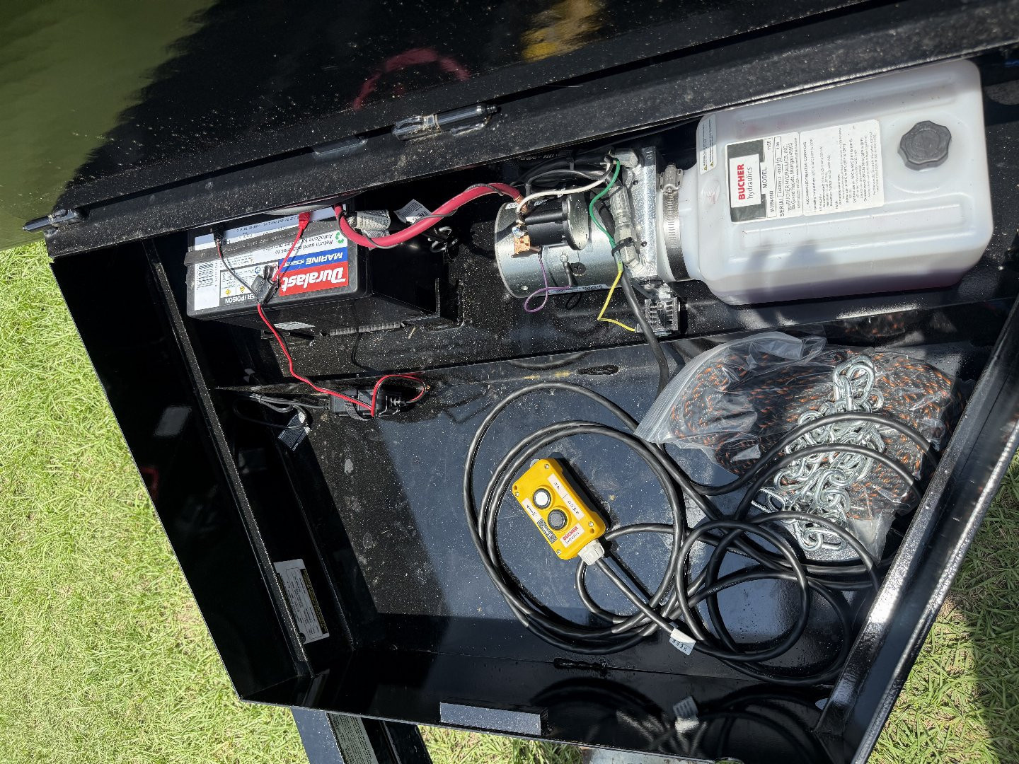 New 2025 Hawke Trailers 7x12 12K Dump Trailer