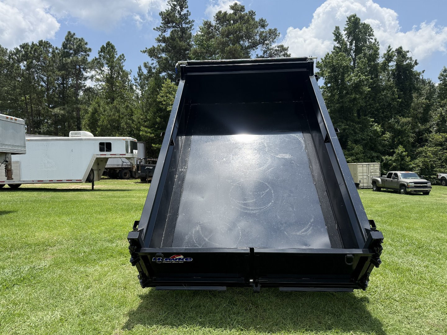 New 2025 Hawke Trailers 7x12 12K Dump Trailer