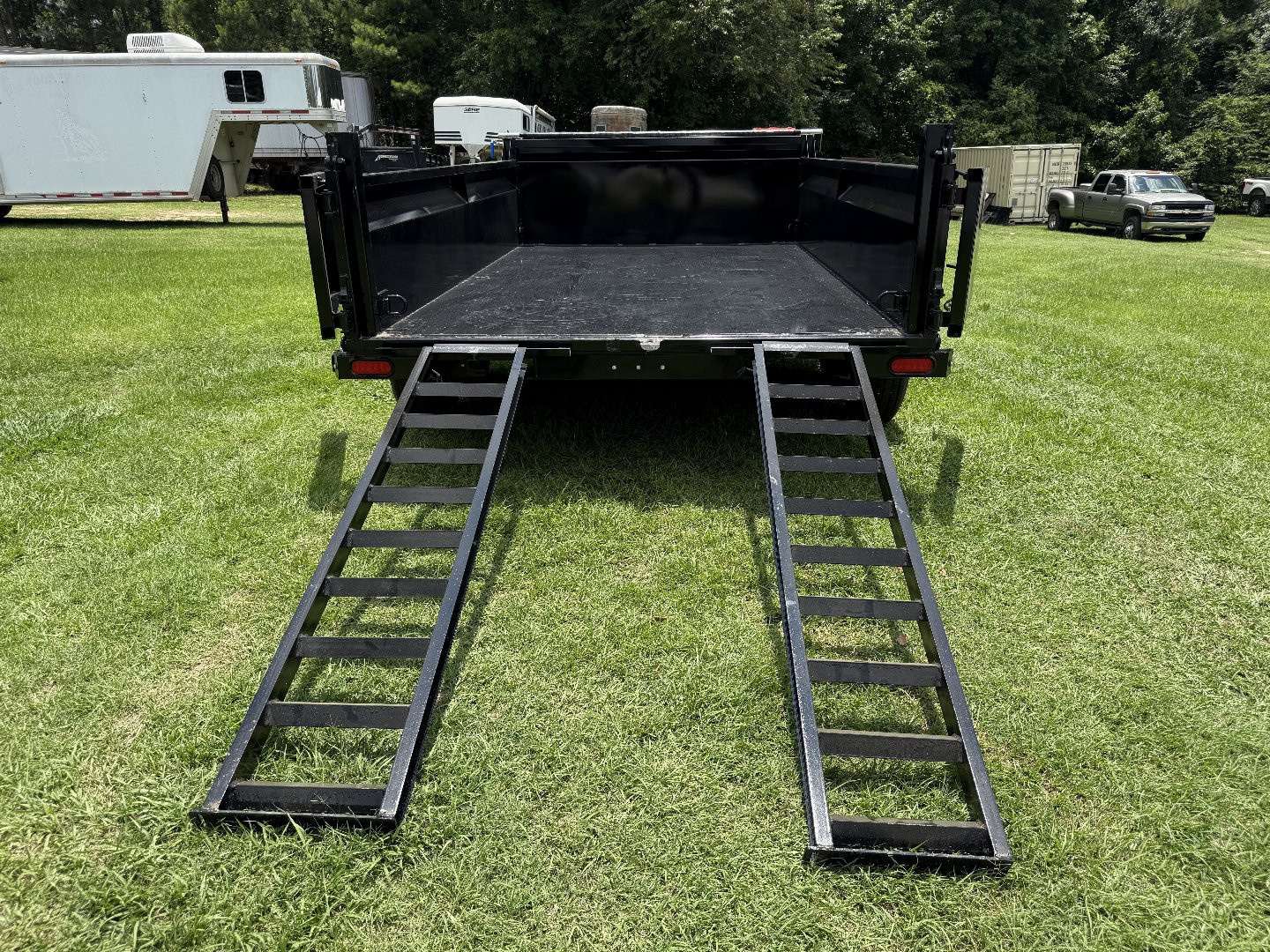 New 2025 Hawke Trailers 7x12 12K Dump Trailer