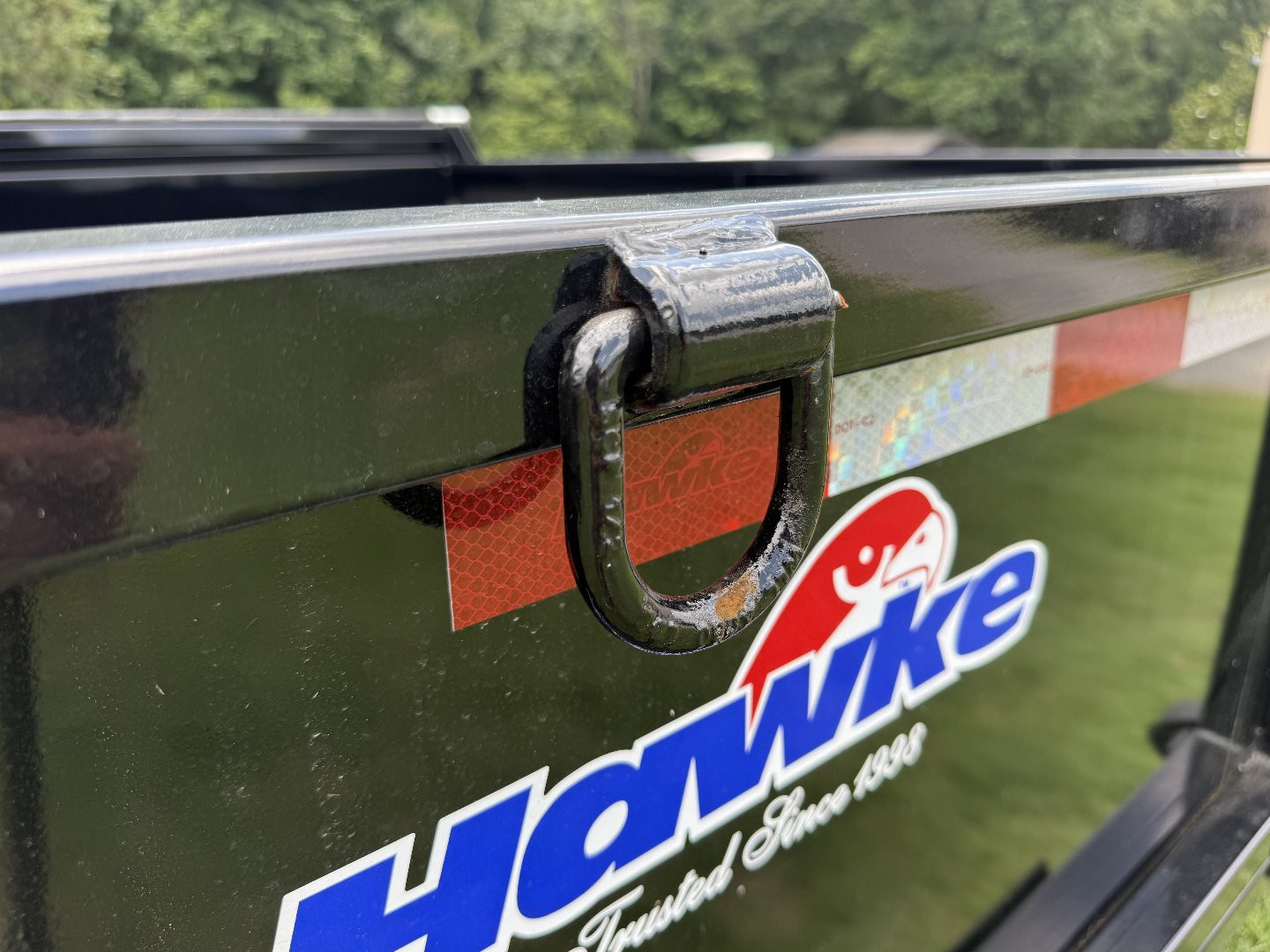 New 2025 Hawke Trailers 7x12 12K Dump Trailer