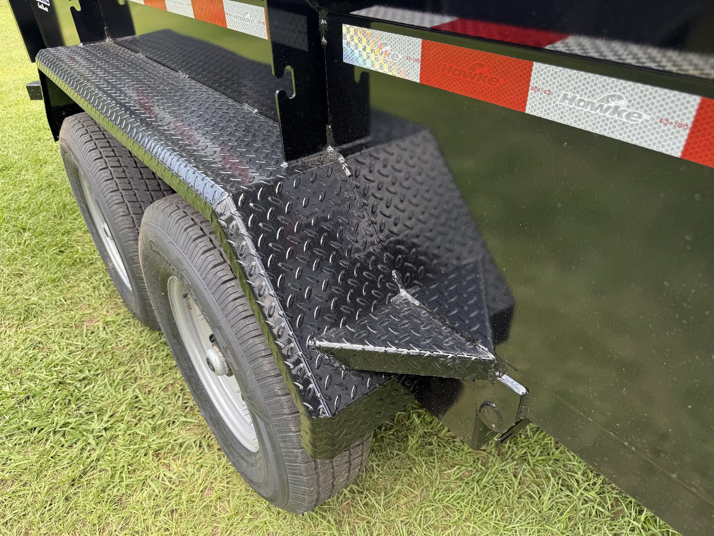 New 2025 Hawke Trailers 7x12 12K Dump Trailer