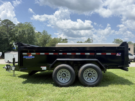 New 2025 Hawke Trailers 7x12 12K Dump Trailer