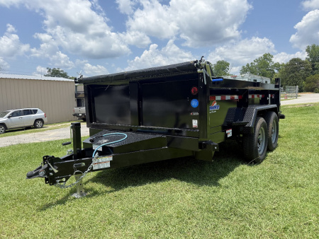 New 2025 Hawke Trailers 7x12 12K Dump Trailer