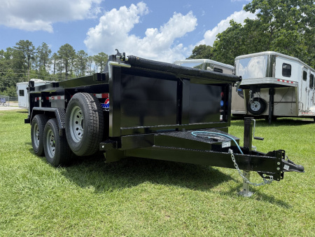 New 2025 Hawke Trailers 7x12 12K Dump Trailer