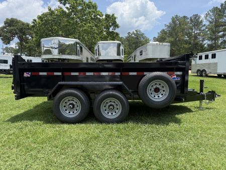 New 2025 Hawke Trailers 7x12 12K Dump Trailer