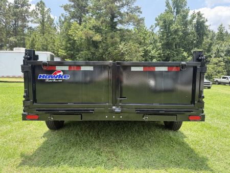 New 2025 Hawke Trailers 7x12 12K Dump Trailer