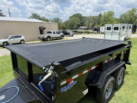 New 2025 Hawke Trailers 7x12 12K Dump Trailer