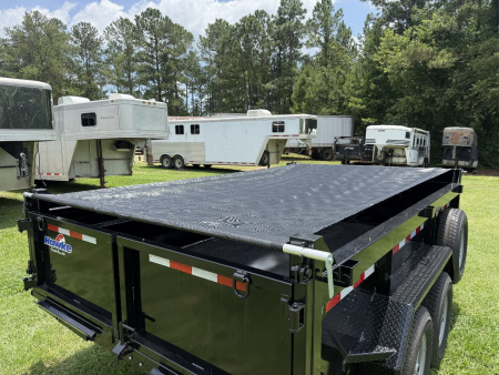 New 2025 Hawke Trailers 7x12 12K Dump Trailer