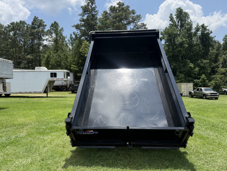 New 2025 Hawke Trailers 7x12 12K Dump Trailer