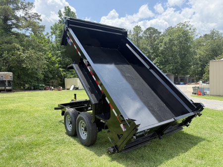 New 2025 Hawke Trailers 7x12 12K Dump Trailer