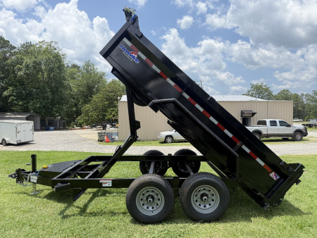 New 2025 Hawke Trailers 7x12 12K Dump Trailer