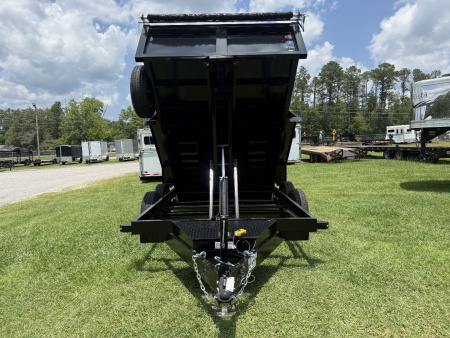 New 2025 Hawke Trailers 7x12 12K Dump Trailer