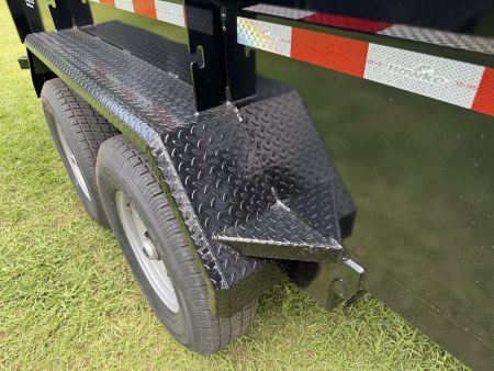 New 2025 Hawke Trailers 7x12 12K Dump Trailer