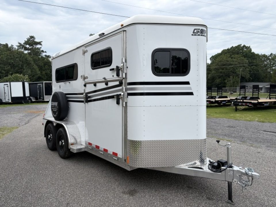 New 2026 Gore Trailers 2HS W/SIDE RAMP Horse Trailer