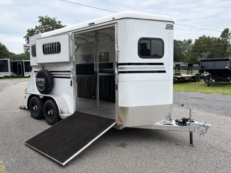 New 2026 Gore Trailers 2HS W/SIDE RAMP Horse Trailer