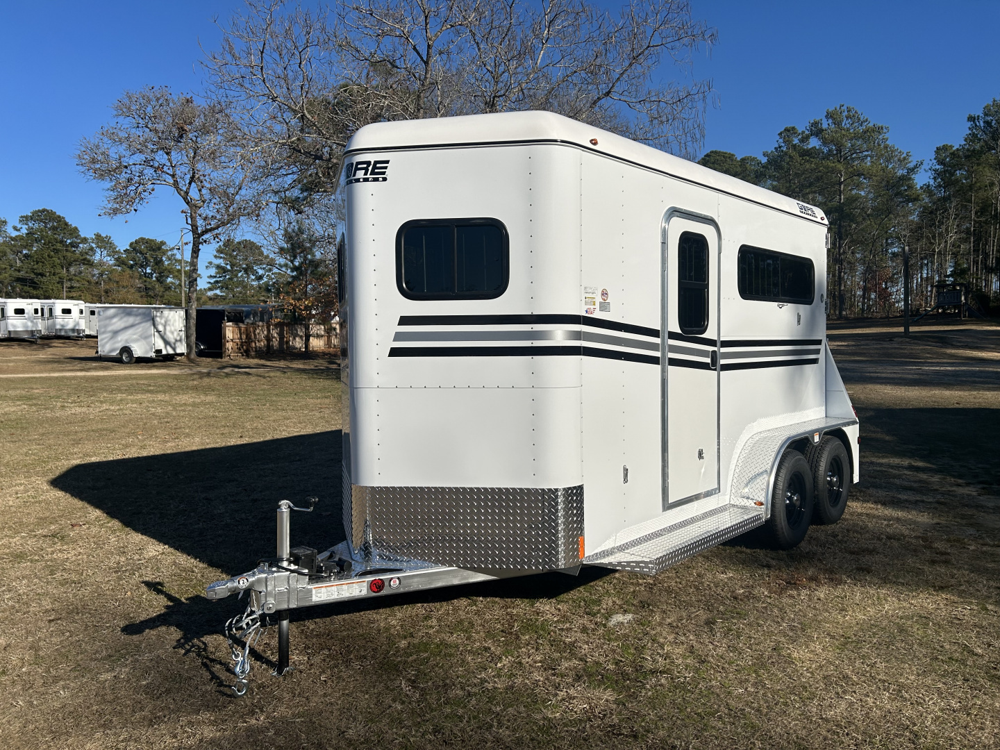 New 2026 Gore Trailers 2HS W/SIDE RAMP Horse Trailer