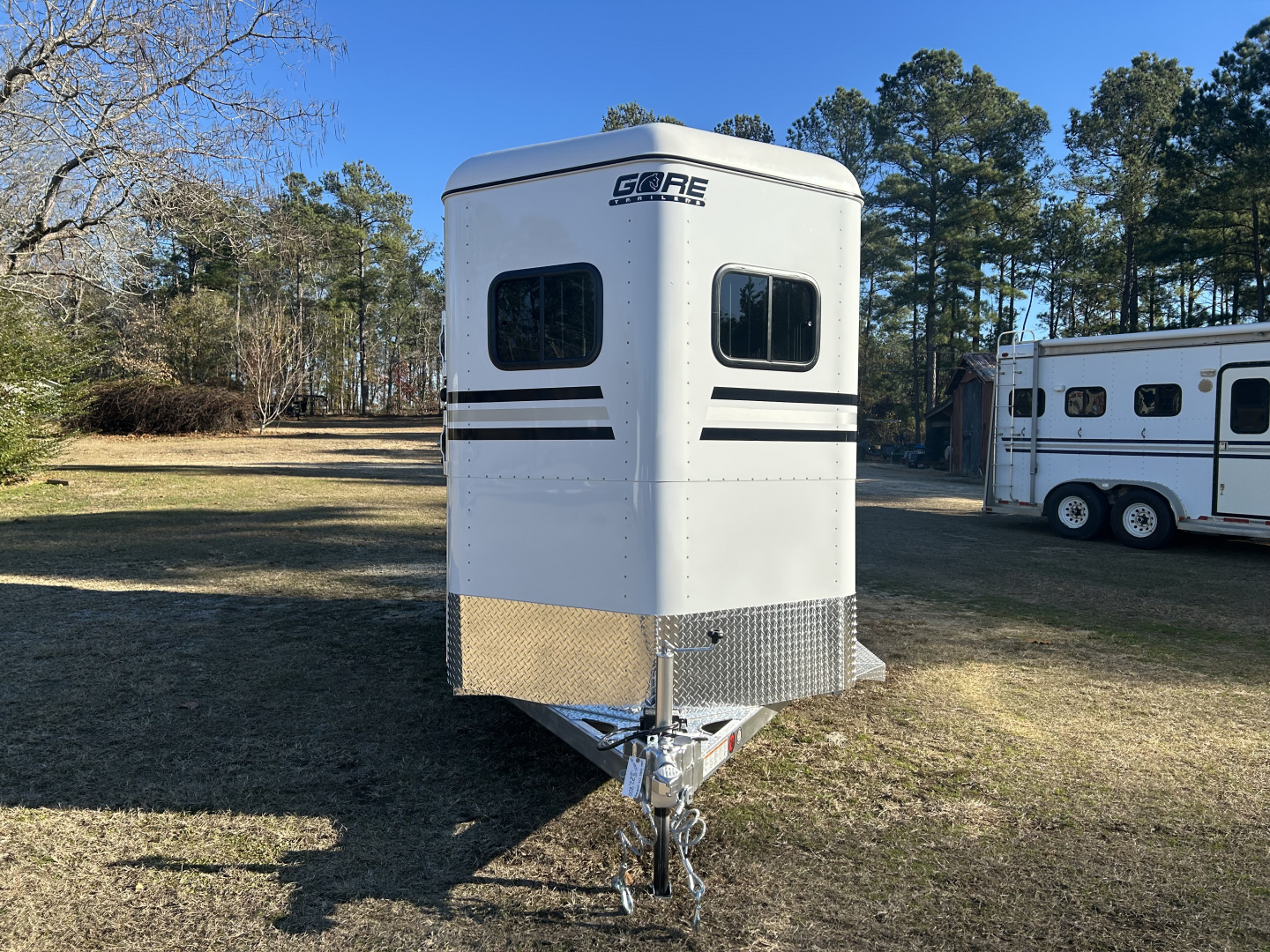 New 2026 Gore Trailers 2HS W/SIDE RAMP Horse Trailer