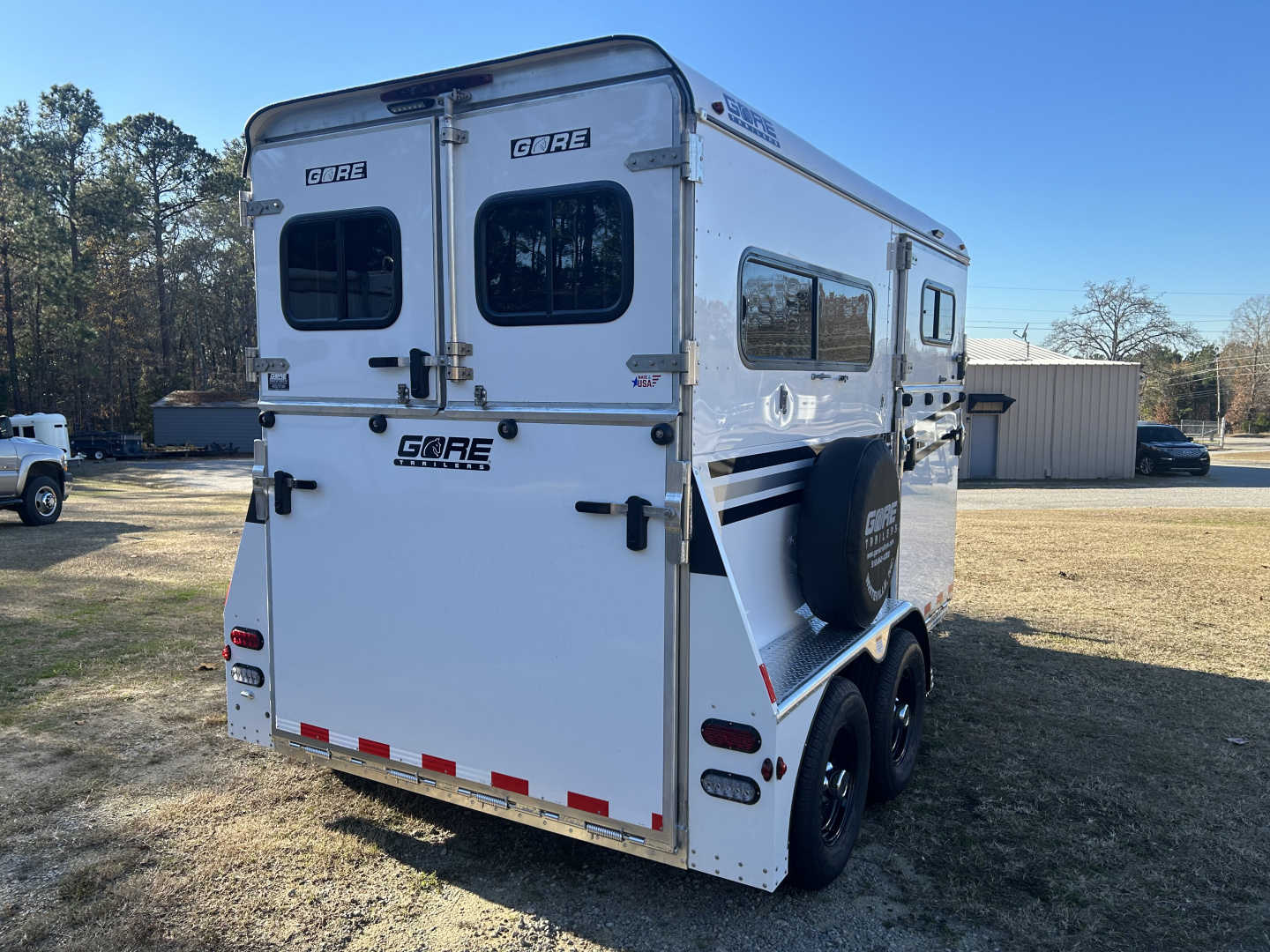 New 2026 Gore Trailers 2HS W/SIDE RAMP Horse Trailer