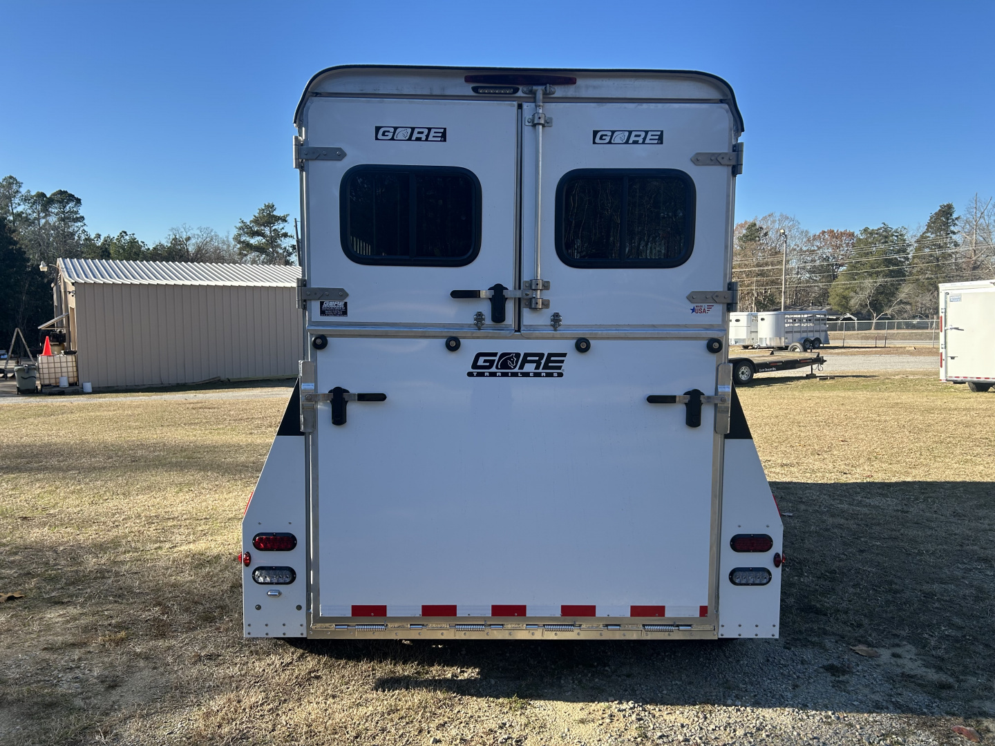 New 2026 Gore Trailers 2HS W/SIDE RAMP Horse Trailer
