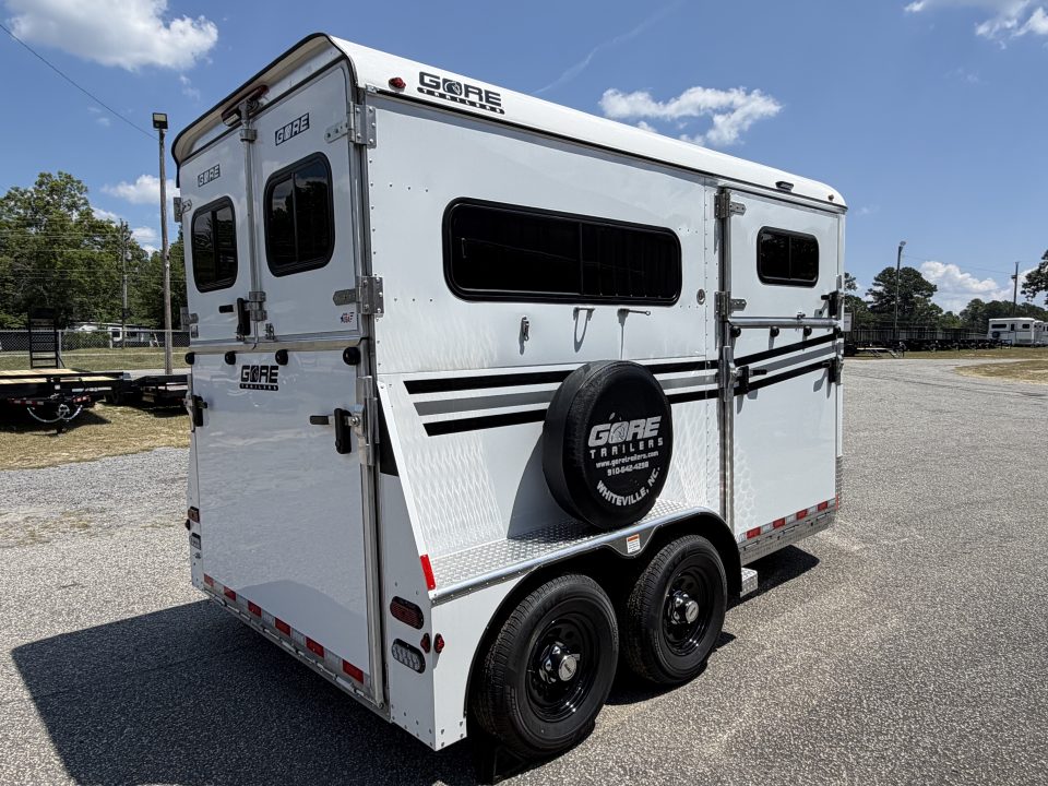 New 2026 Gore Trailers 2HS W/SIDE RAMP Horse Trailer