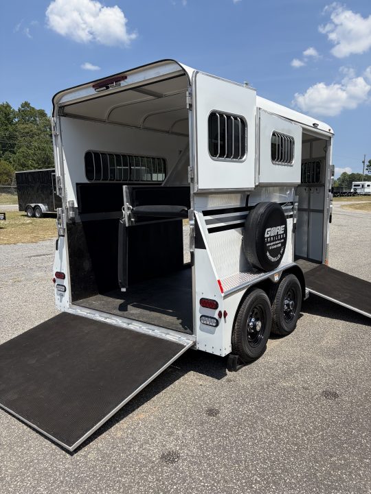 New 2026 Gore Trailers 2HS W/SIDE RAMP Horse Trailer
