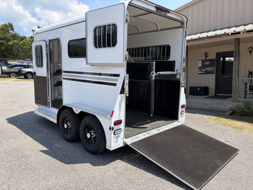 New 2026 Gore Trailers 2HS W/SIDE RAMP Horse Trailer